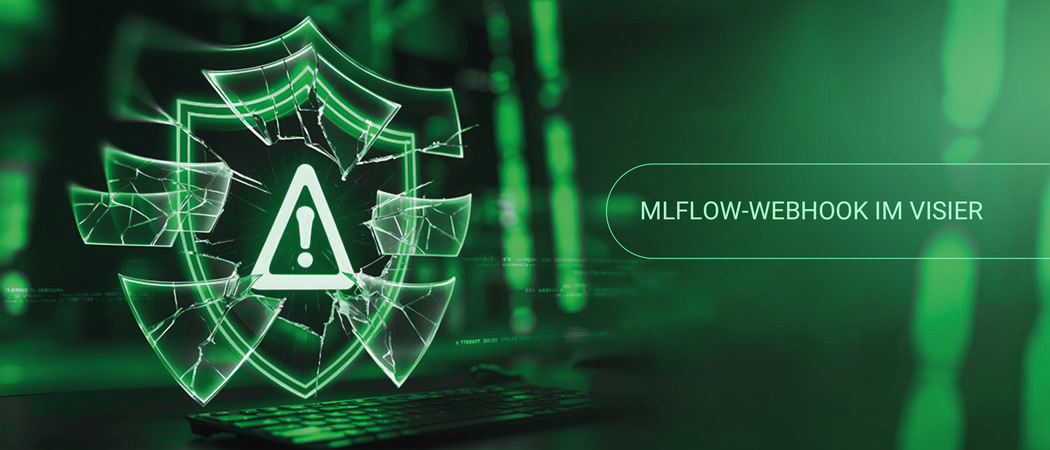 Bannerillustration zur Sicherheitslücke im MLflow-Webhook (CVE-2026-64849)