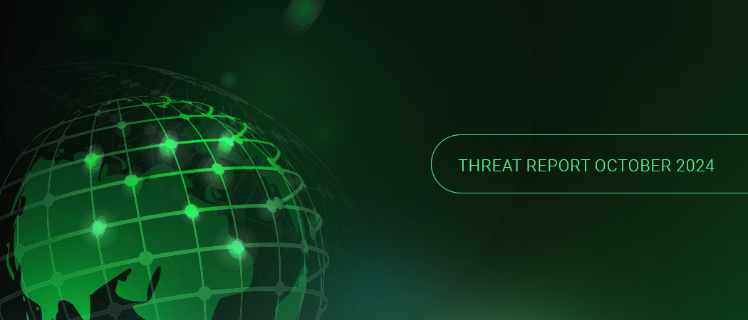 October 2024 Threat Report: Ransomware Rising Defenders Must Respond